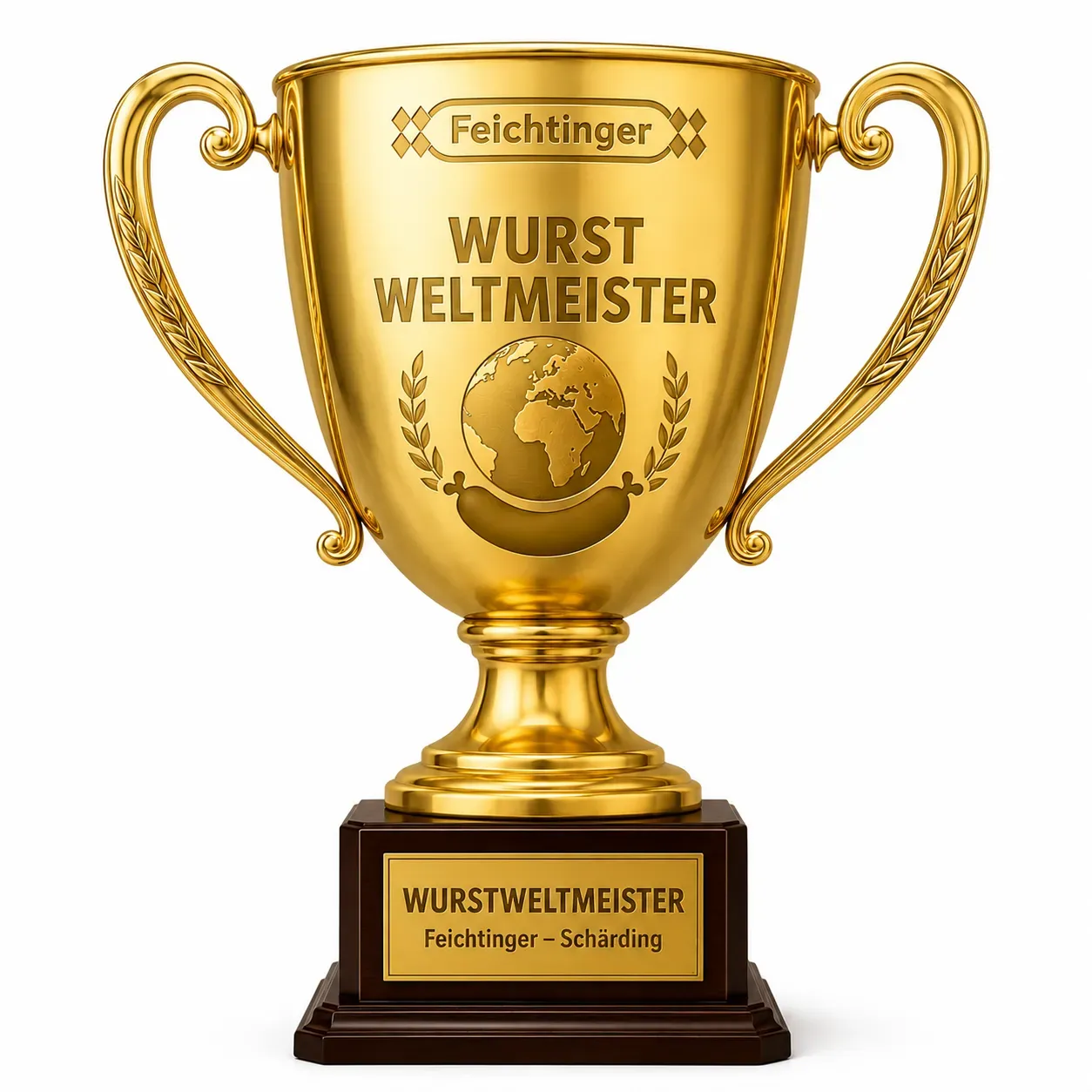 Auszeichnung als Weltmeister bei der Wurst-WM 2012.